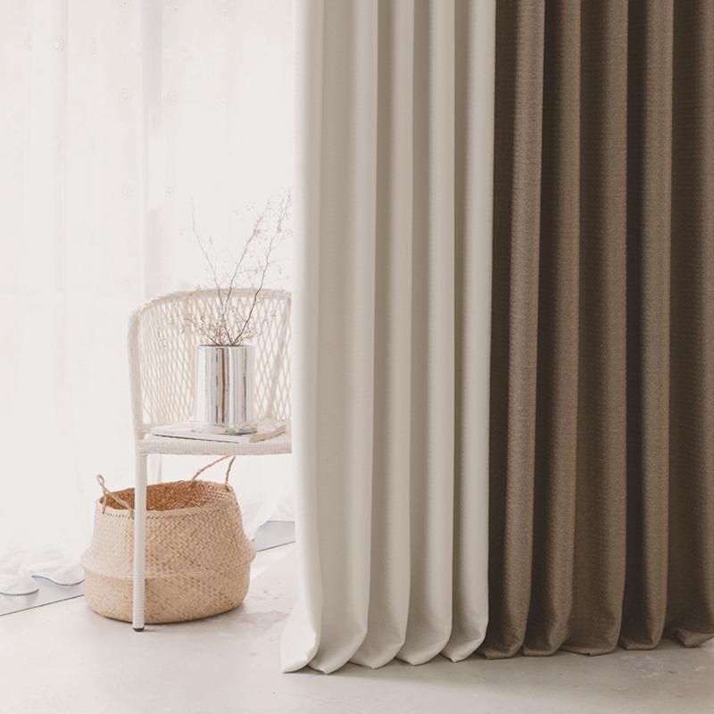 코디커튼 로웰 속커튼 델리아 화이트 연출set